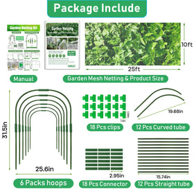 GonLei ultra-fine 60-mesh lets air and water pass through for healthy growth.
