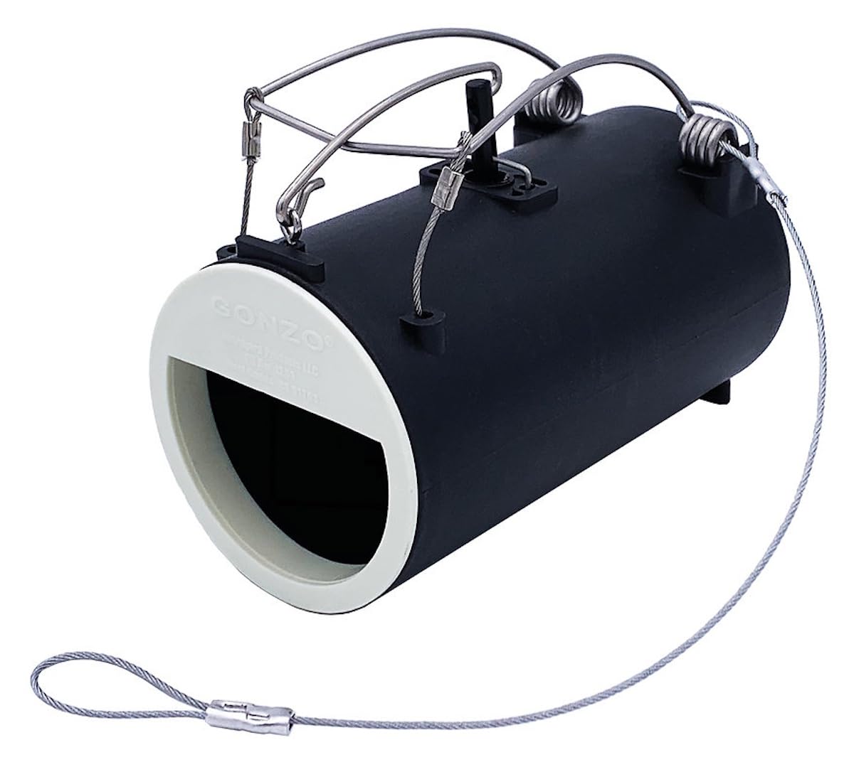 GONZO PRO 5029 Dead-End Trap setup shows easy installation for pest control.