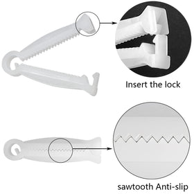 Good news clamps package with 100 disposable pieces for livestock care