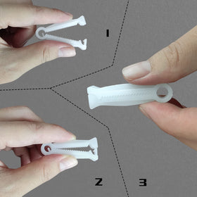 Good news clamp tip detail shows saw-tooth clamping mouth design