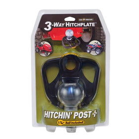 Good Vibrations Hitchin’ Post Plus ball storage channel keeps accessories organized.