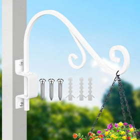GOODBUY Swivel Plant Hanger dual hooks for versatile wall mounting.