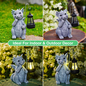 Goodeco yard dragon statue endures weather while brightening outdoor areas