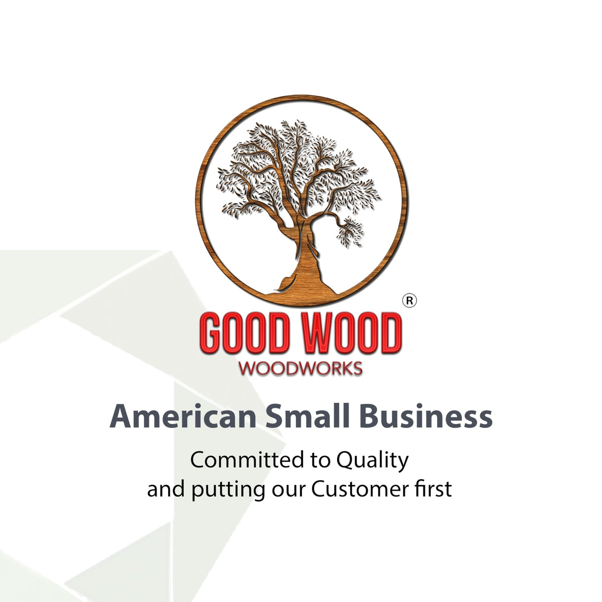 Goodwood made-in-USA craftsmanship supports local production and quality.
