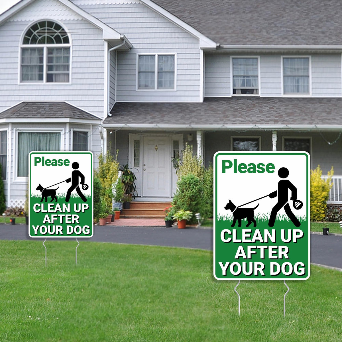 Goolife durable corrugated plastic signs withstand rain and sun for lasting use.