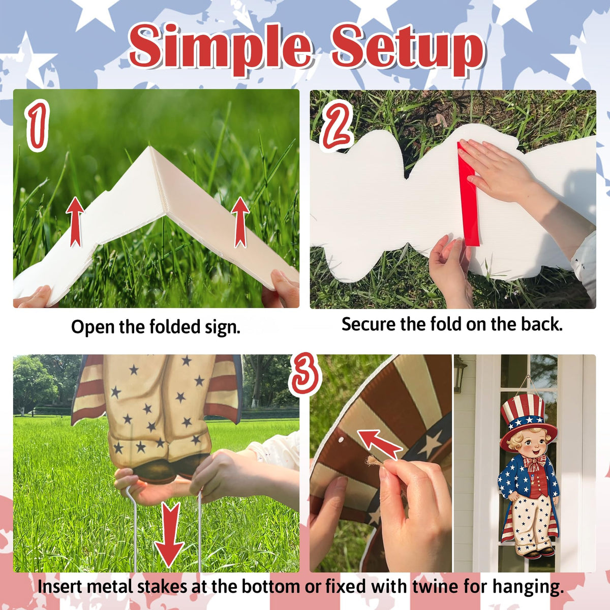 Goolife metal stakes and twine included for versatile setup.