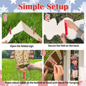 Goolife metal stakes and twine included for versatile setup.