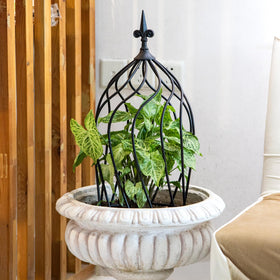 Goooxim easy-assembly trellis saves setup time for quick plant support.