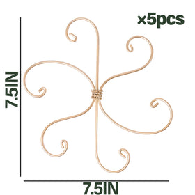 Goooxim soft-touch clips secure plant stems without damage.