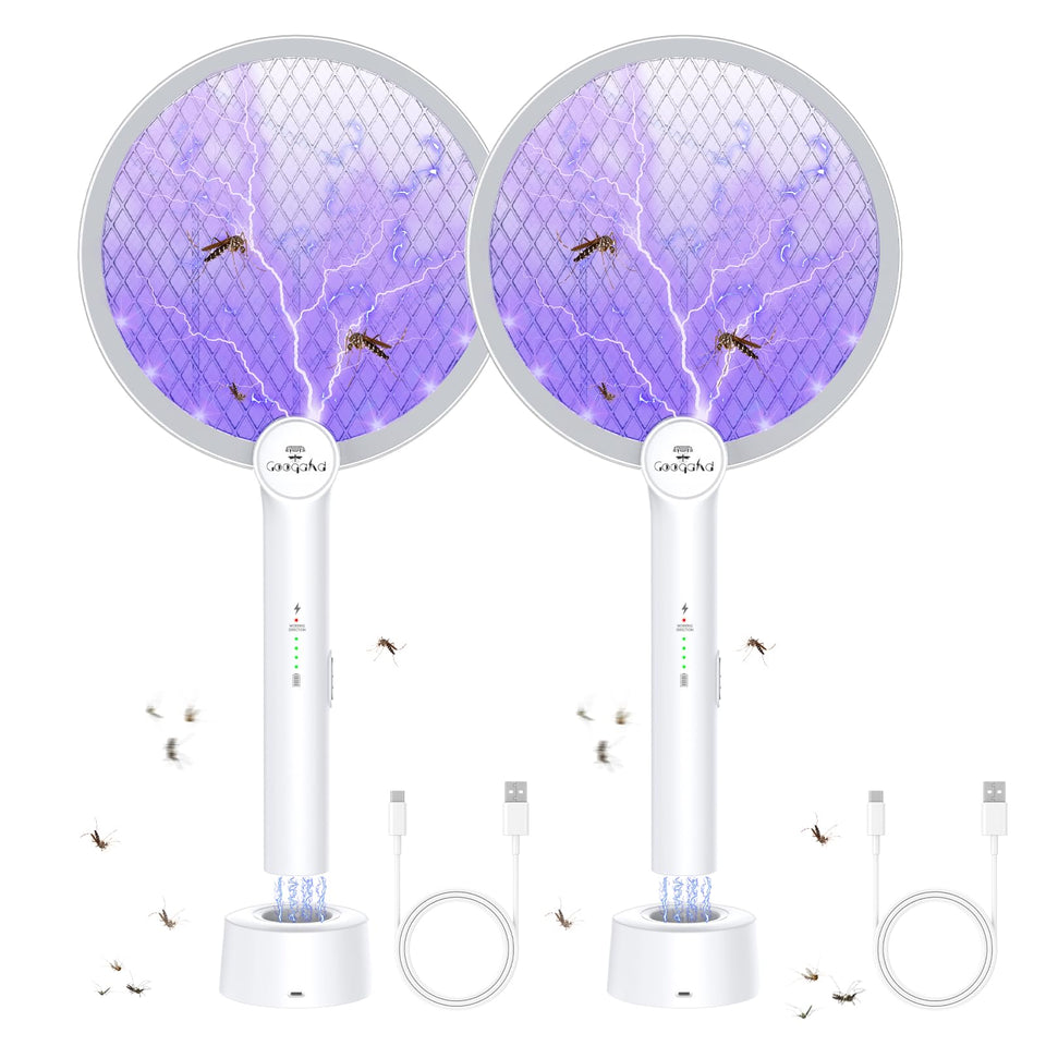 GooQand Bug Zapper Racket base dock for convenient charging and storage