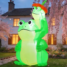 GOOSH waterproof polyester inflatable construction withstands rain and sun