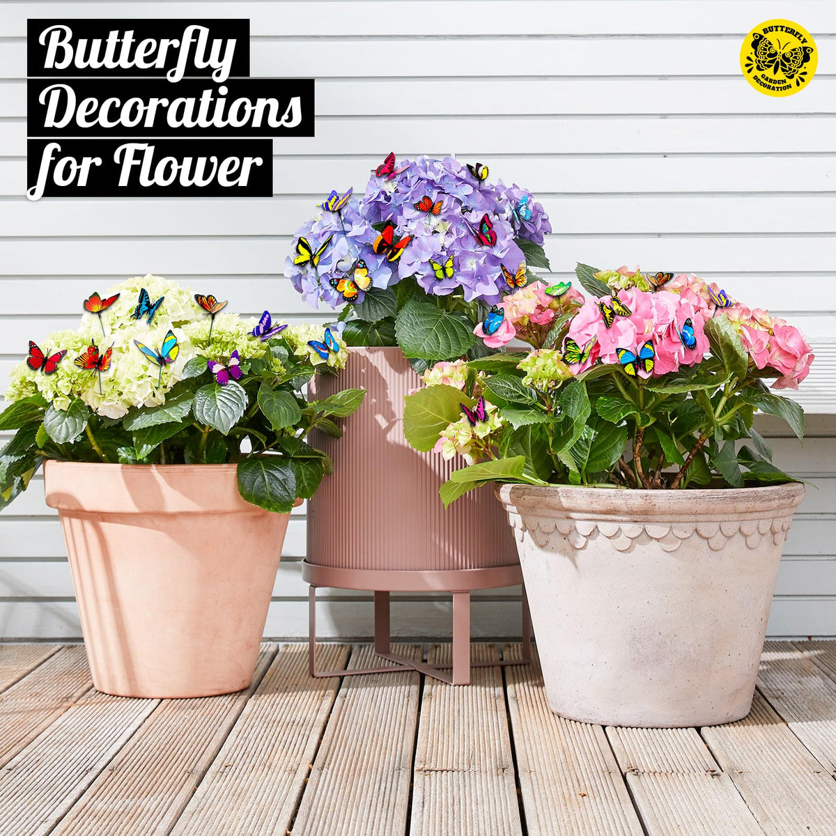 Gootaimi birthday party outdoor decor butterflies elevate celebrations with color.