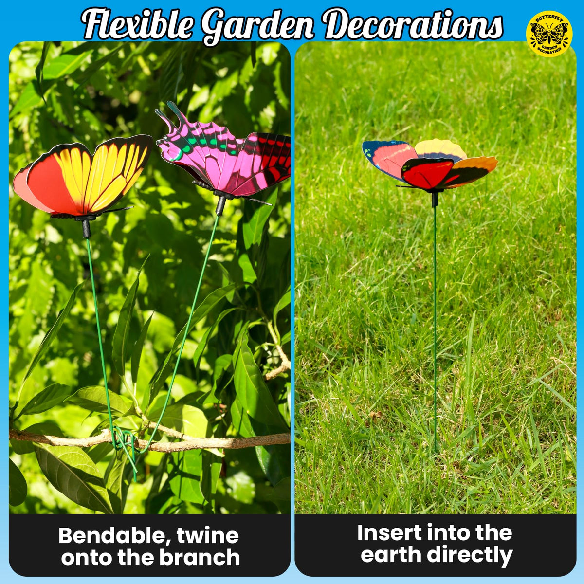 Gootaimi versatile decor for gardens, crafts, and seasonal displays.