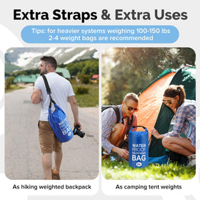 Goovilla dual-strap design distributes weight for carrying comfort.