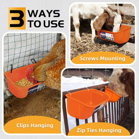 Goovilla feeder fixation clip kit shows secure mounting for durable installation.