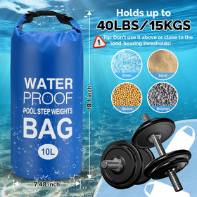 Goovilla weights fit most above-ground pool ladders.