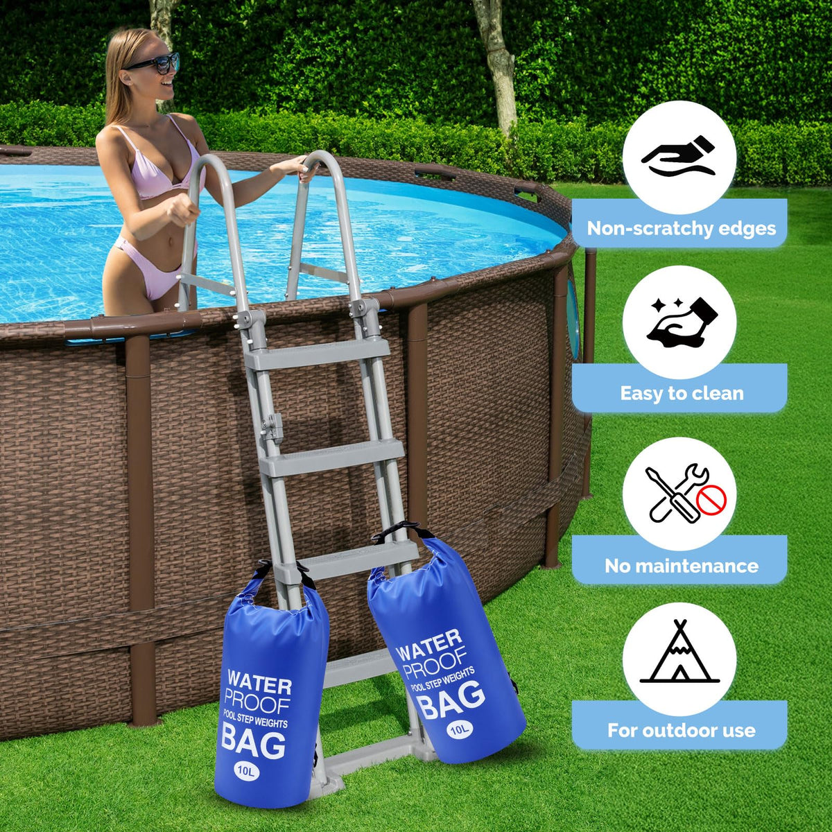 Goovilla reinforced handles enable easy lifting.