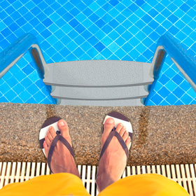 Goovilla versatile use for inground pools, above-ground pools, hot tubs.