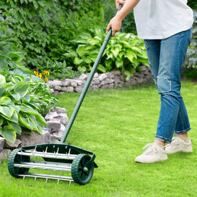 Goplus ergonomic design supports smooth rolling across uneven terrain.