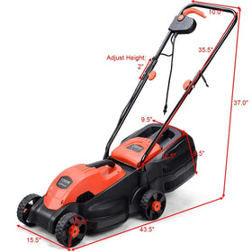 Lightweight 15 lb frame makes pushing effortless