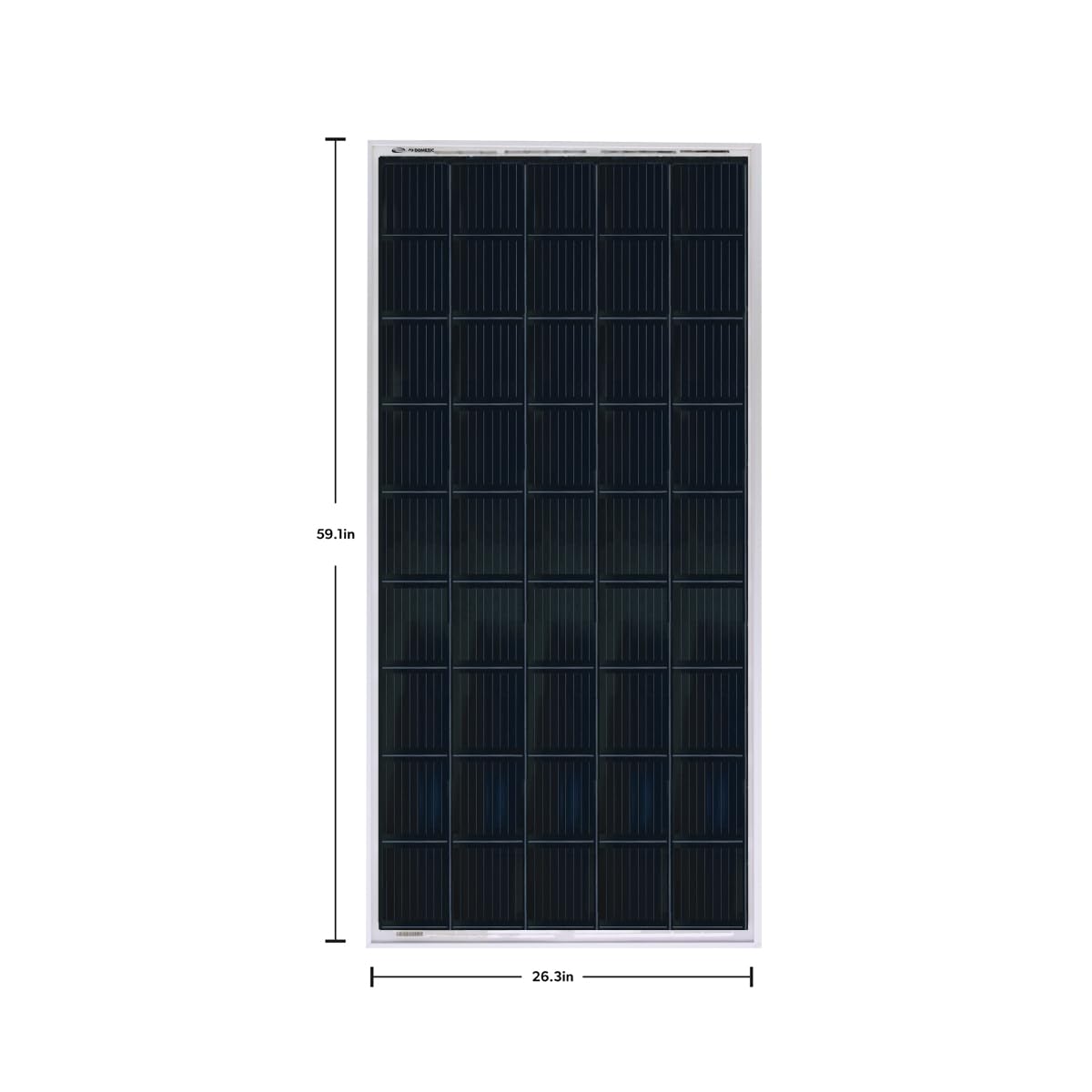 Go Power Overlander-E 200W panel backing detail for harsh environments.