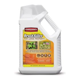 GORDON'S Brush Killer bottle targets large-property brush along fence lines