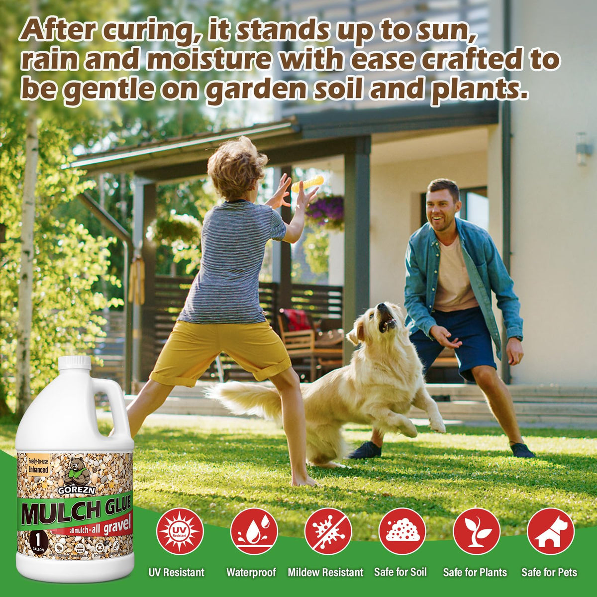 GoRezn ready to use glue eliminates mixing for fast outdoor projects