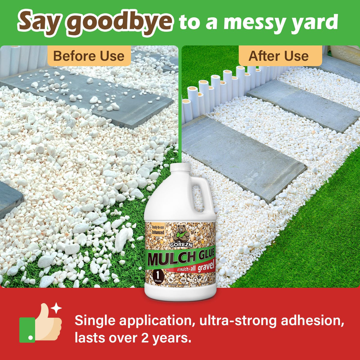 GoRezn rock glue spray application enables quick bond with a spray tool