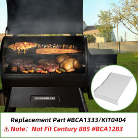 GORGERILA Ironwood 885 drip tray dimensions help ensure seamless replacement.