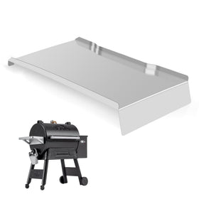 GORGERILA drip tray for Ironwood 885 fits precisely for easy cleanup.