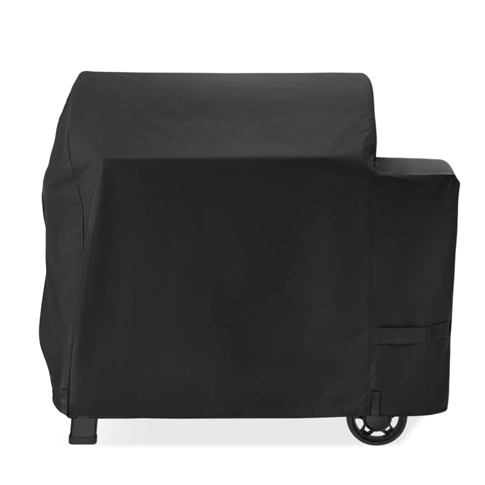GORGERILA Weber Searwood XL 600 cover front view with waterproof protection