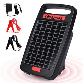 Gorhope short-circuit alarm panel detects faults to safeguard fencing.