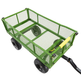 Gorilla Carts quick assembly gets you working quickly.
