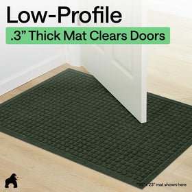 Gorilla Grip HydroABSORB mat absorbs up to five point seven cups of water