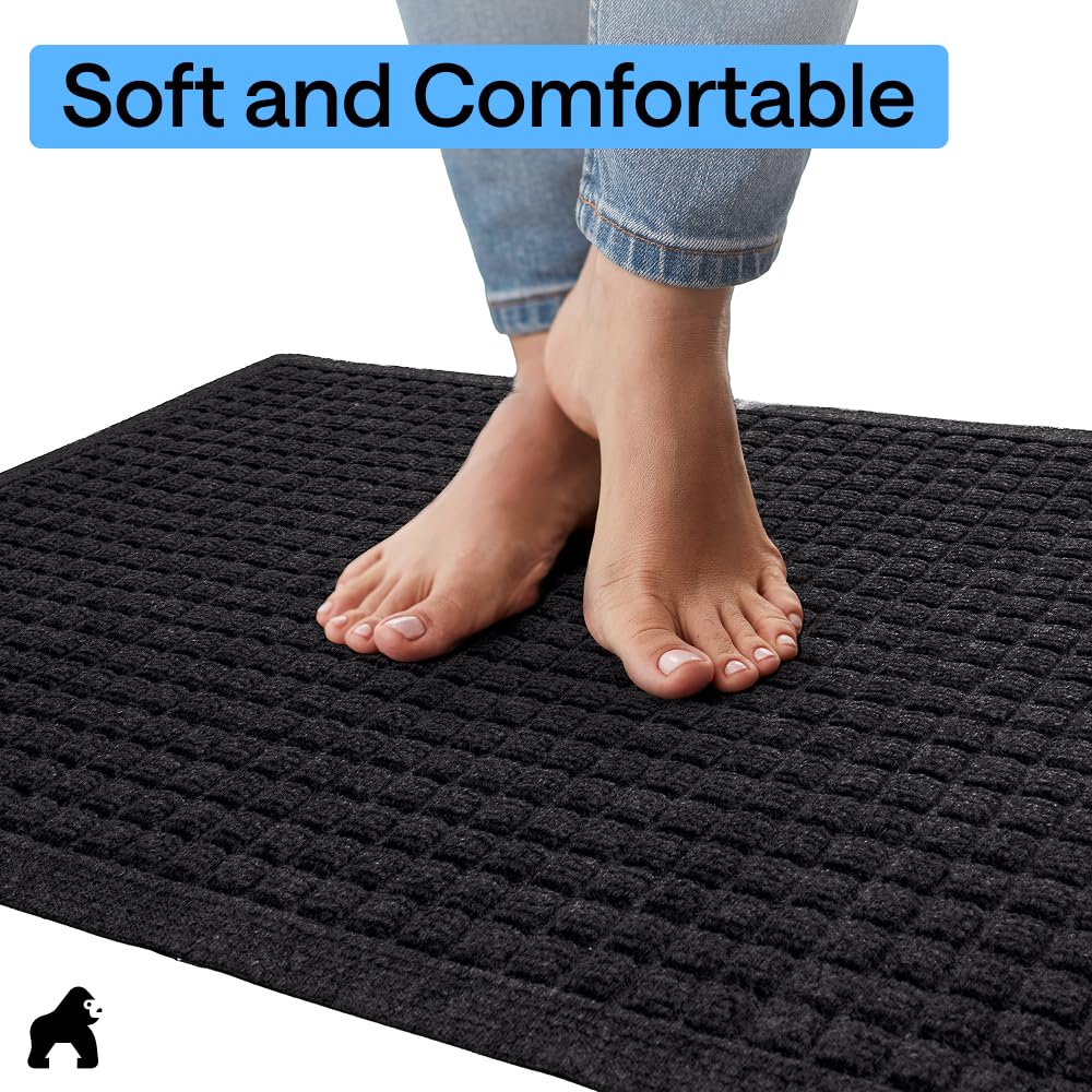 GORILLA GRIP 2-pack is ideal for multiple porches and entryways.