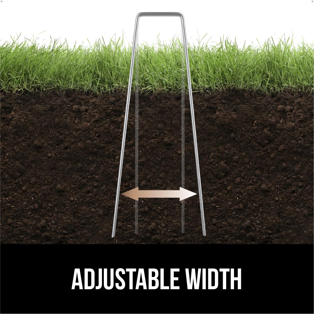 GORILLA GRIP secure drip tubing and irrigation lines quickly