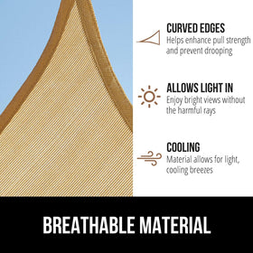 GORILLA GRIP includes 13 ft rope for quick outdoor installation