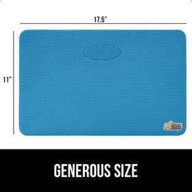 Gorilla Grip kneeling pad gift-ready blue for home use