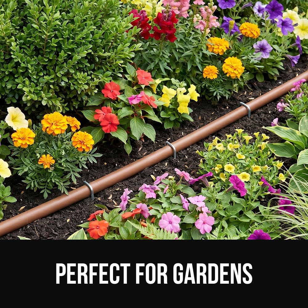 GORILLA GRIP heavy-duty pins anchor sod and turf during seasonal transitions.