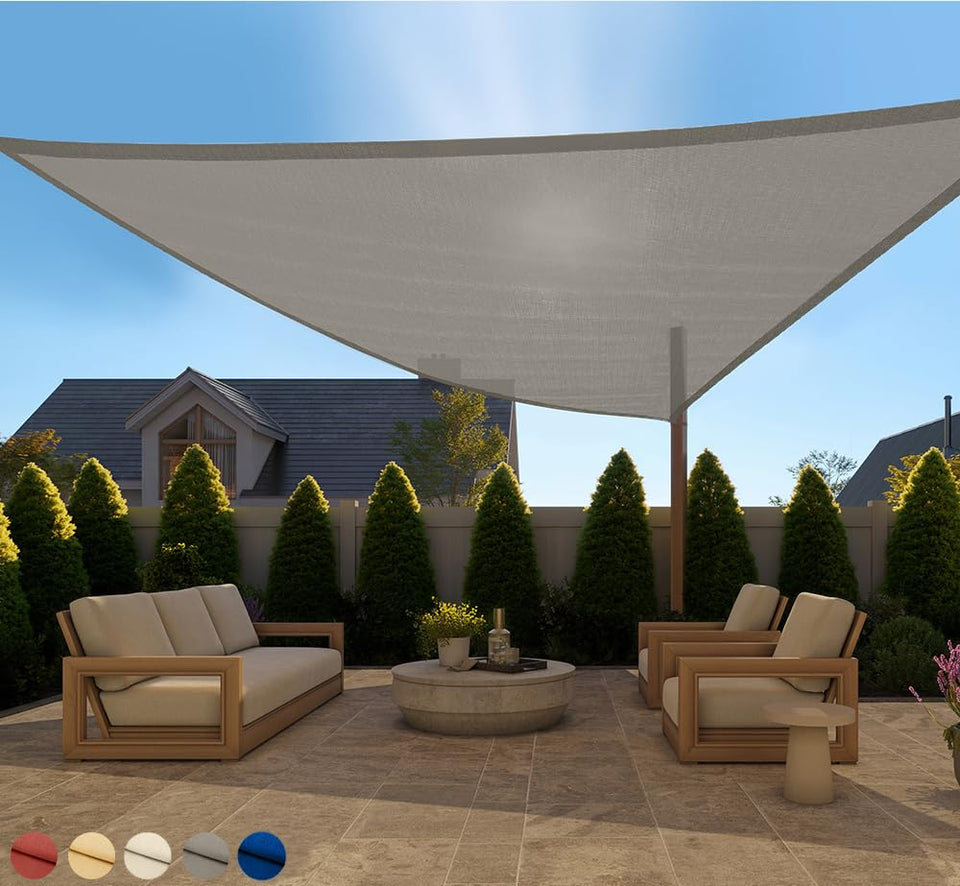 GORILLA GRIP shade sail corner D-rings show durability and rust resistance for outdoor setups.
