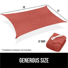 GORILLA GRIP weather-ready canopy ready for sun and light rain.