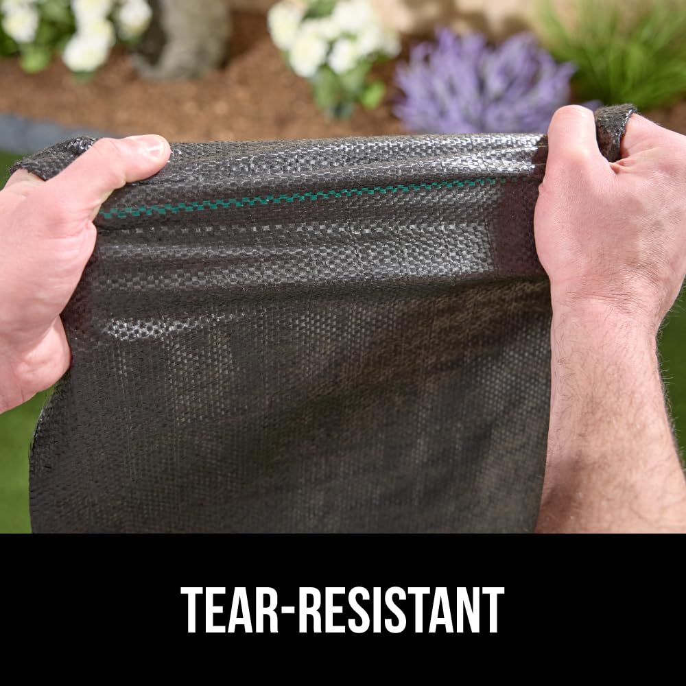 Durable tear-resistant fabric with 80 lbs tensile strength for heavy tasks.