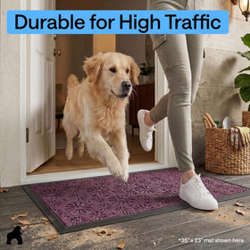 GORILLA GRIP WeatherMAX doormat 35x23 size fits standard doors.