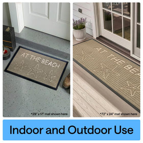GORILLA GRIP WeatherMAX doormat easy to clean indoors or outdoors
