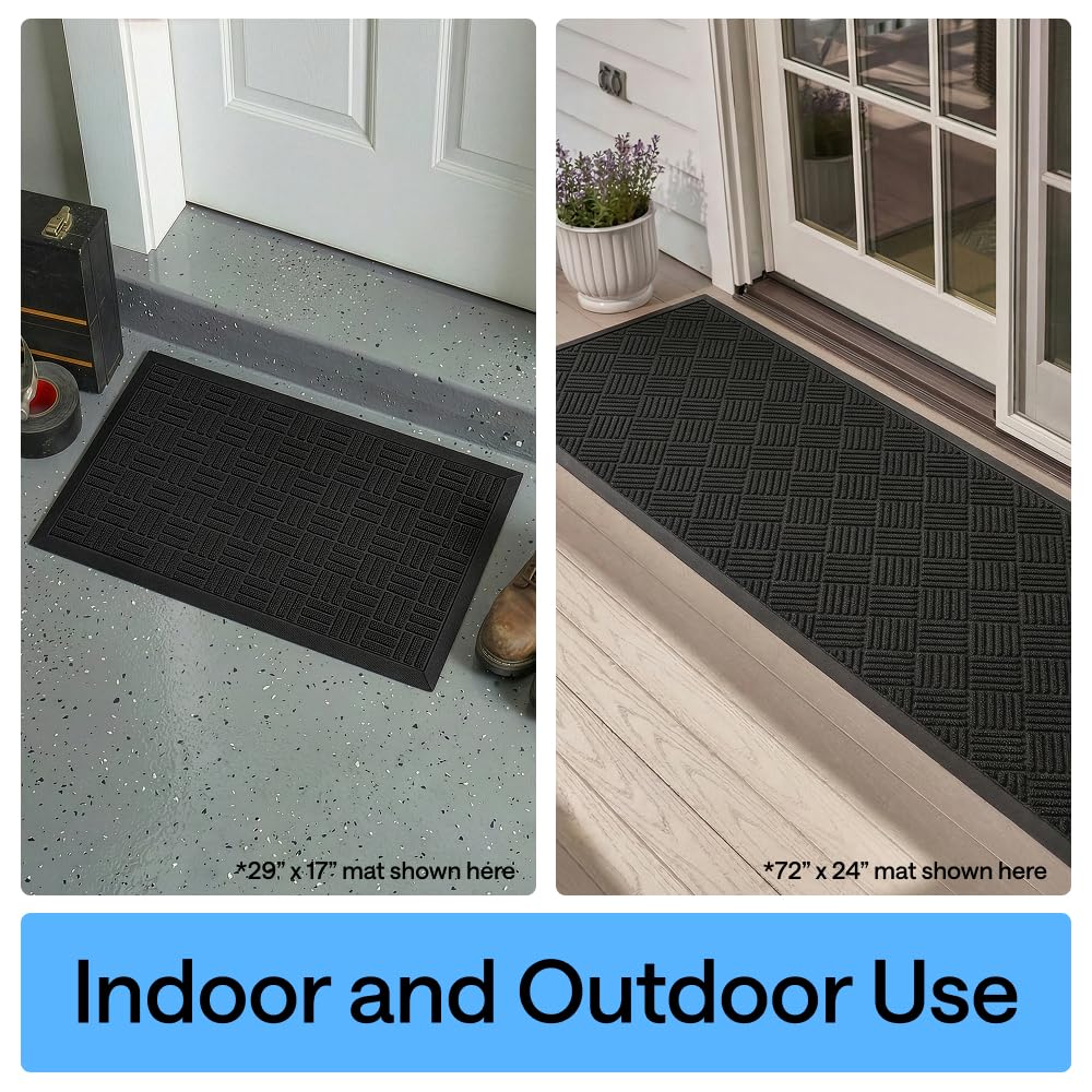 GORILLA GRIP WeatherMAX doormat Climate Partner certified for sustainable home use