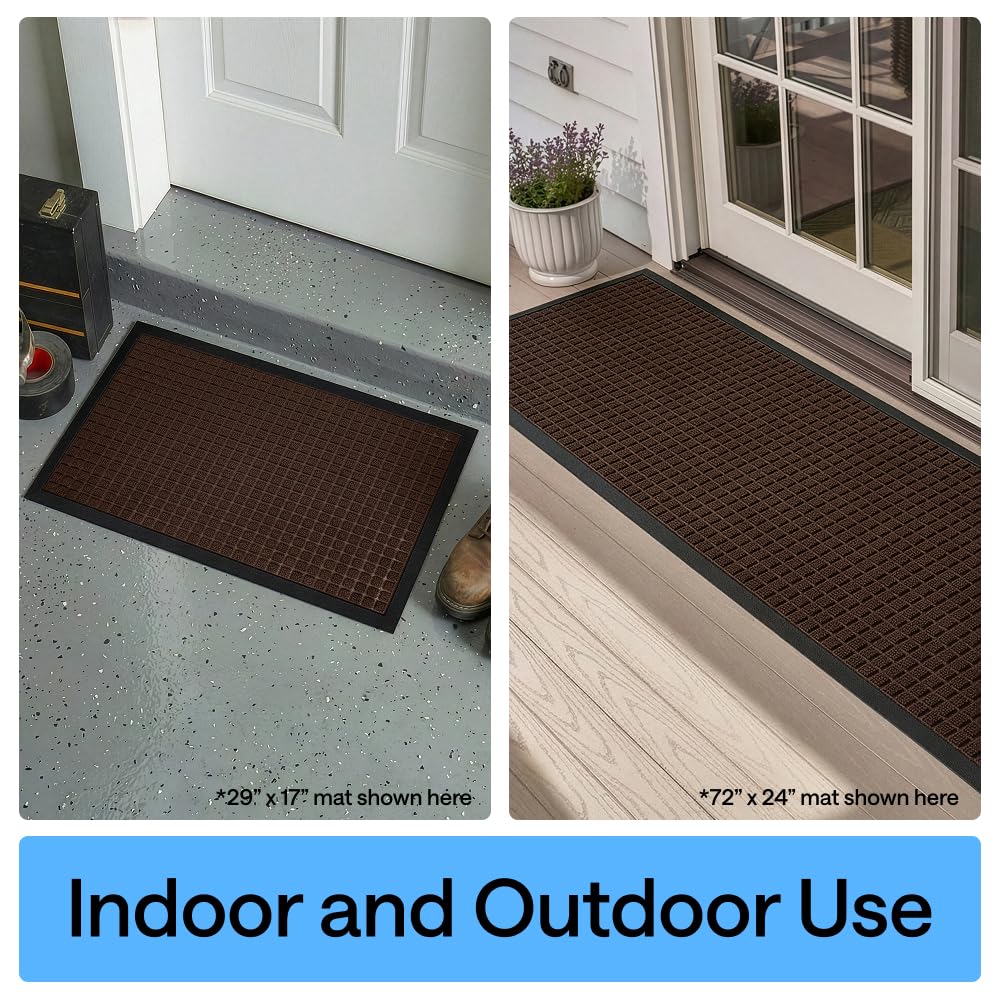 Gorilla Grip WeatherMAX coffee squares color adds warm curb appeal.