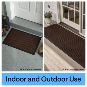 Gorilla Grip WeatherMAX coffee squares color adds warm curb appeal.