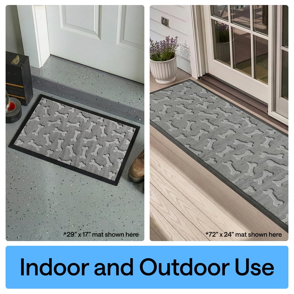 Quick-clean performance of Gorilla Grip WeatherMAX for fast tidy-ups.
