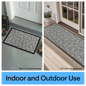 Quick-clean performance of Gorilla Grip WeatherMAX for fast tidy-ups.
