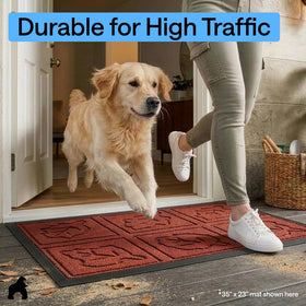Ideal for high-traffic entrances with durable construction
